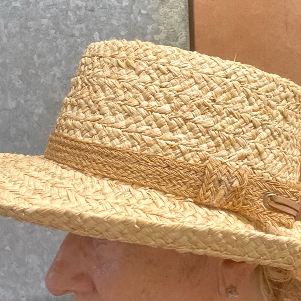 Scala Stylish Tan Straw Hat